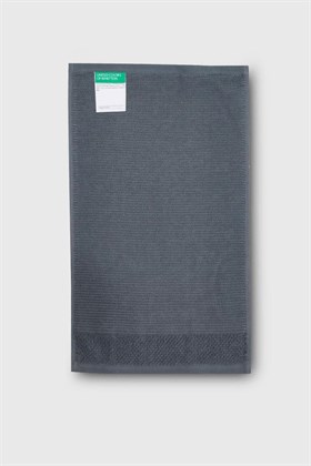 Benetton Home Banyo Havlu El Yüz Vücut Koyu Gri %100 Pamuk 3 Lü Set 70x140 cm 50x90 cm 30x50 cm