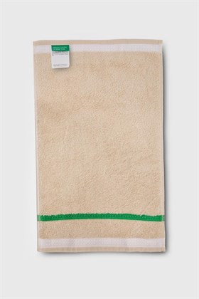 Benetton Home Banyo Havlu El Yüz Vücut Bej %100 Pamuk 3 Lü Set 70x140 cm 50x90 cm 30x50 cm