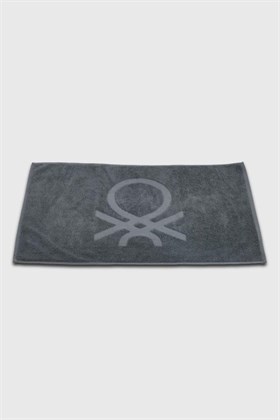 Benetton Home Banyo Paspas Havlu Koyu Gri %100 Pamuk 50x80 cm
