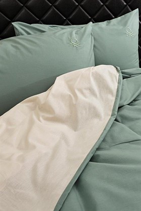 Benetton Home Mint Çift Kişilik Ranforce Nevresim Seti