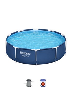 Bestway ® 56679 Steel Pro™ Prefabrik Yerüstü Çember Havuz 3,05 M X 76 Cm