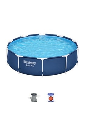 Bestway ® 56679 Steel Pro™ Prefabrik Yerüstü Çember Havuz 3,05 M X 76 Cm