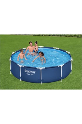 Bestway ® 56679 Steel Pro™ Prefabrik Yerüstü Çember Havuz 3,05 M X 76 Cm