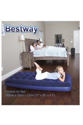 Bestway 67000,tek Kişilik Şişme Yatak (185x76x22 Cm)