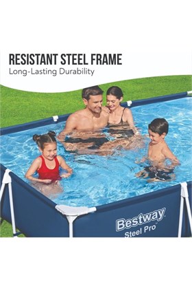Bestway Büyük Prefabrik Havuz 300x201x66cm 56404