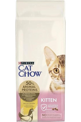 Cat Chow Kitten Tavuklu Yavru Kedi Maması 15 Kg