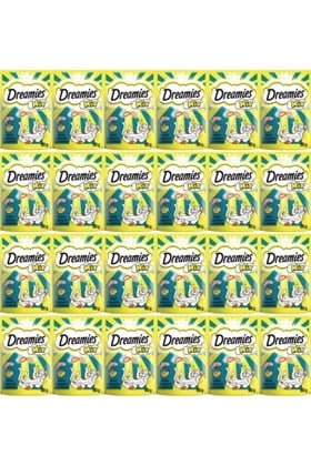 Dreamies Mix Kedi Ödül Maması Peynirli-somonlu 60 gr X 24 Adet