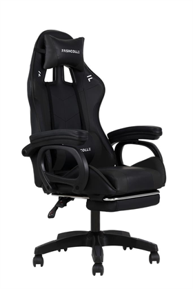 Fashcolle Dynamic Black Masajlı Oyuncu Koltuğu