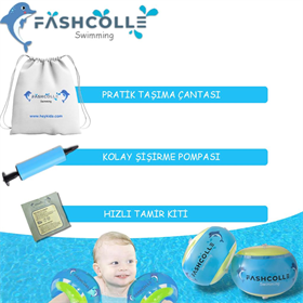 Fashcolle Large Beden Şişme Deniz Kolluğu 4-14 Yaş