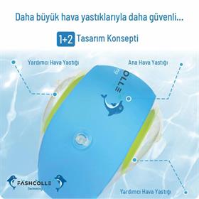 Fashcolle Large Beden Şişme Deniz Kolluğu 4-14 Yaş x 2 Adet
