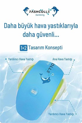 Fashcolle Small Beden Şişme Deniz Kolluğu 2Lİ KARMA SET