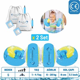 Fashcolle Small Beden Şişme Deniz Kolluğu 1-4 Yaş x 2 Adet