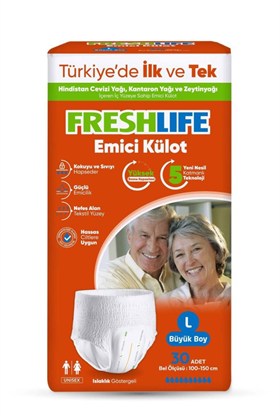 Freshlife Large Emici Külot 30’lu