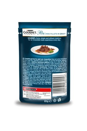 Gourmet Gourmet Perle Izgara Sığır Etli Kedi Konservesi 85 Gr*24 Adet