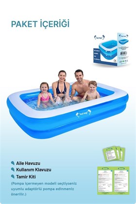 Heykida Swim Safe Dikdörtgen Havuz 305x183x50