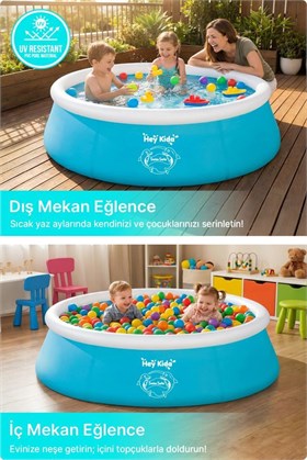 Heykida Swim Safe Hızlı Kurulum Havuzu 183x51cm