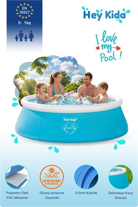 Heykida Swim Safe Hızlı Kurulum Havuzu 152x51cm