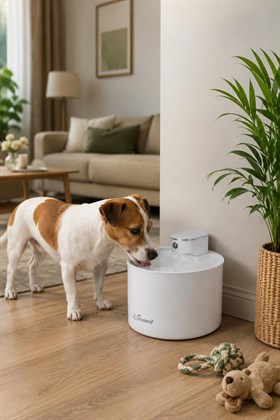 Kiwi Pets Sensörlü Kedi Köpek Su Pınarı 1 Metre Algılama Mesafeli Kpf-10559