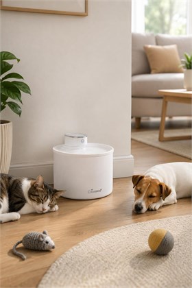 Kiwi Pets Sensörlü Kedi Köpek Su Pınarı 1 Metre Algılama Mesafeli Kpf-10559