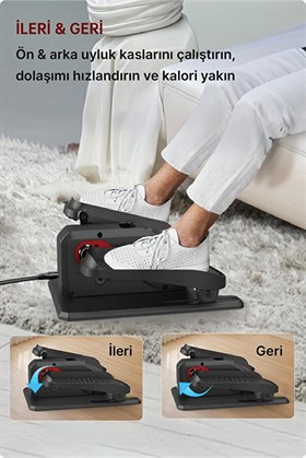 Livenzi Fit Fit Yüksek Titreşimli Programlı Egzersiz Aleti - Livenzi Fit Eliptik Kondisyon Bisikleti Mix Paket