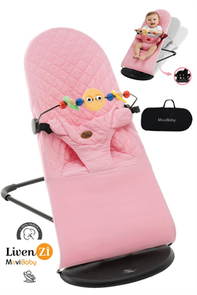 Livenzi Movibaby Anakucağı Cotton Deluxe - Pembe