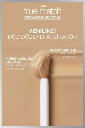 LOreal Paris True Match Aydınlatan Serum Kapatıcı - 1r 11 ml   8204