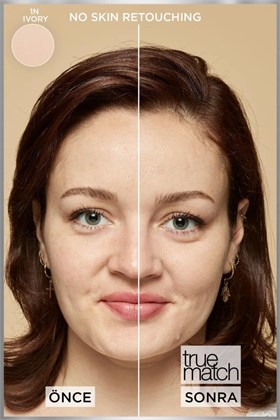 LOreal Paris True Match Bakım Yapan Fondöten 1N IVORY