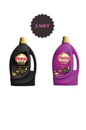 Peros Renk Uzmanı Renkliler & Siyahlar Kolejan Serum Etkisi Ile Kumaş Koruma & Bakım 2 X 3 Lt