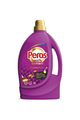 Peros Renk Uzmanı Yünlü ve Narinler Kolejan Serum Etkisi Ile Kumaş Koruma & Bakım 4 x 3 LT