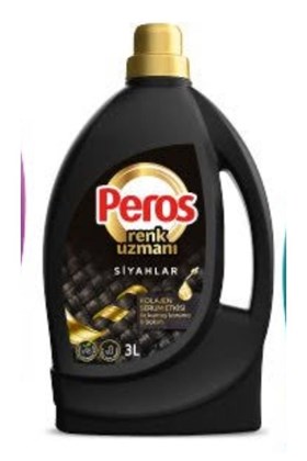 Peros Sıvı Çamaşır Detarjanı Siyahlar Için 4 x 3 LT