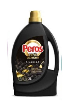 Peros Sıvı Çamaşır Detarjanı Siyahlar Için 4 x 3 LT