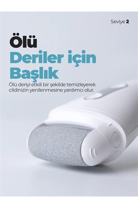 Pirantech BCM-1138T LED Ekran Göstergeli Turbo Modlu Su Geçirmez Ayak Bakım Törpü Makinesi