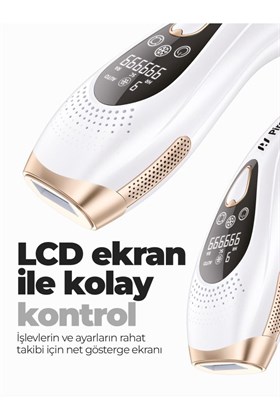 pirantech Bhrl-10 Lcd Ekranlı 9 Seviyeli Cilt Gençleştirici Buz Lazer Ipl Epilasyon Tüy Alma Aleti