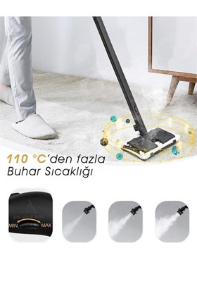 Pirantech CB-107C Çok Fonksiyonlu Buharlı Temizlik Makinası - Buharlı Temizleyici