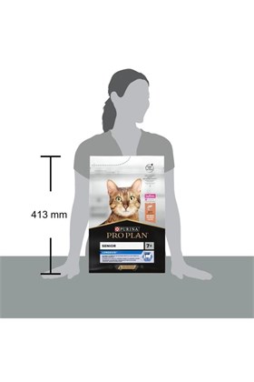 Pro Plan Original Senior +7 Somonlu Yaşlı Kedi Maması 3 Kg