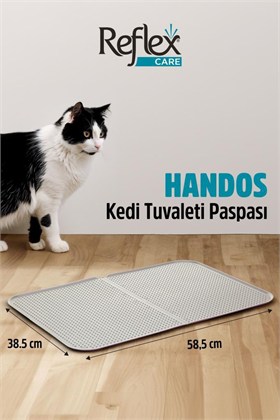 Reflex Care Handos Kedi Tuvaleti Paspası Bej (38,5 x 58,5 cm)