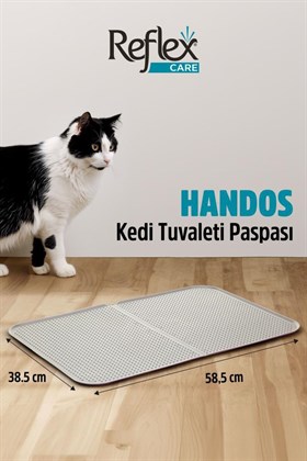 Reflex Care Handos Kedi Tuvaleti Paspası Bej (38,5 x 58,5 cm)