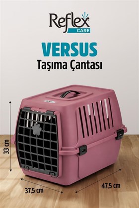 Reflex Care Versus Pet Taşıma Çantası Mor (47,5 x 37,5 x 33 cm)