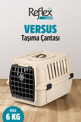 Reflex Care Versus Pet Taşıma Çantası Bej (47,5 x 37,5 x 33 cm)