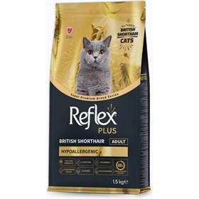 Reflex Plus British Shorhair Yetişkin Kedi Mama.1.5 Kg