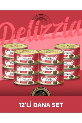 Reflex Plus Delizzia Yetişkin Dana Etli Gravy Kedi Maması 12x85 gram