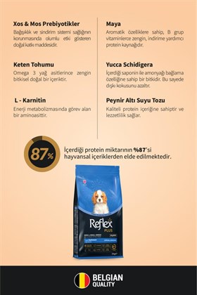 Reflex Plus Hipoalerjenik Mini ve Küçük Irklar için Somonlu Yavru Köpek Maması 3 kg