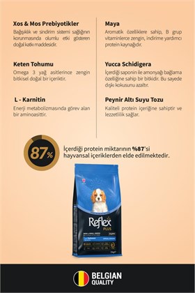 Reflex Plus Hipoalerjenik Mini ve Küçük Irklar için Somonlu Yavru Köpek Maması 3 kg
