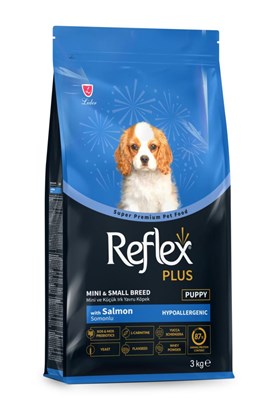 Reflex Plus Hipoalerjenik Mini ve Küçük Irklar için Somonlu Yavru Köpek Maması 3 kg