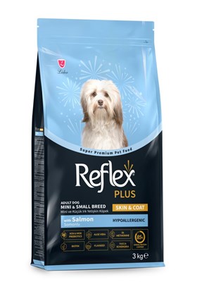 Reflex Plus Hipoalerjenik Mini ve Küçük Irklar için Somonlu Yetişkin Köpek Maması 3 kg