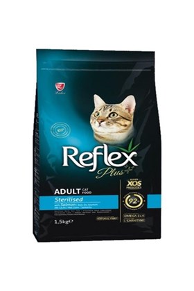 Reflex Plus Somonlu 8 Kg Kısırlaştırılmış Yetişkin Kedi Maması
