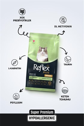 Reflex Plus Urinary Tavuklu Yetişkin Kedi Maması 1,5 kg