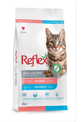 Reflex Somonlu ve Hamsili Yetişkin Kedi Maması 2 kg