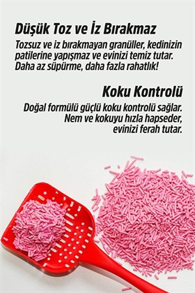 Reflex Tofu Bebek Pudrası Kokulu Kedi Kumu 7 Lt