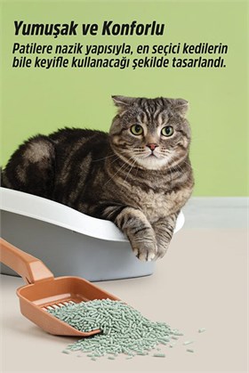 Reflex Tofu Marsilya Sabunu Kokulu Kedi Kumu 4 x 7 Lt